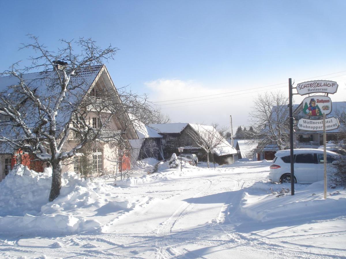 Wellnesshotel Schiesselhof Grafenhausen Exteriör bild